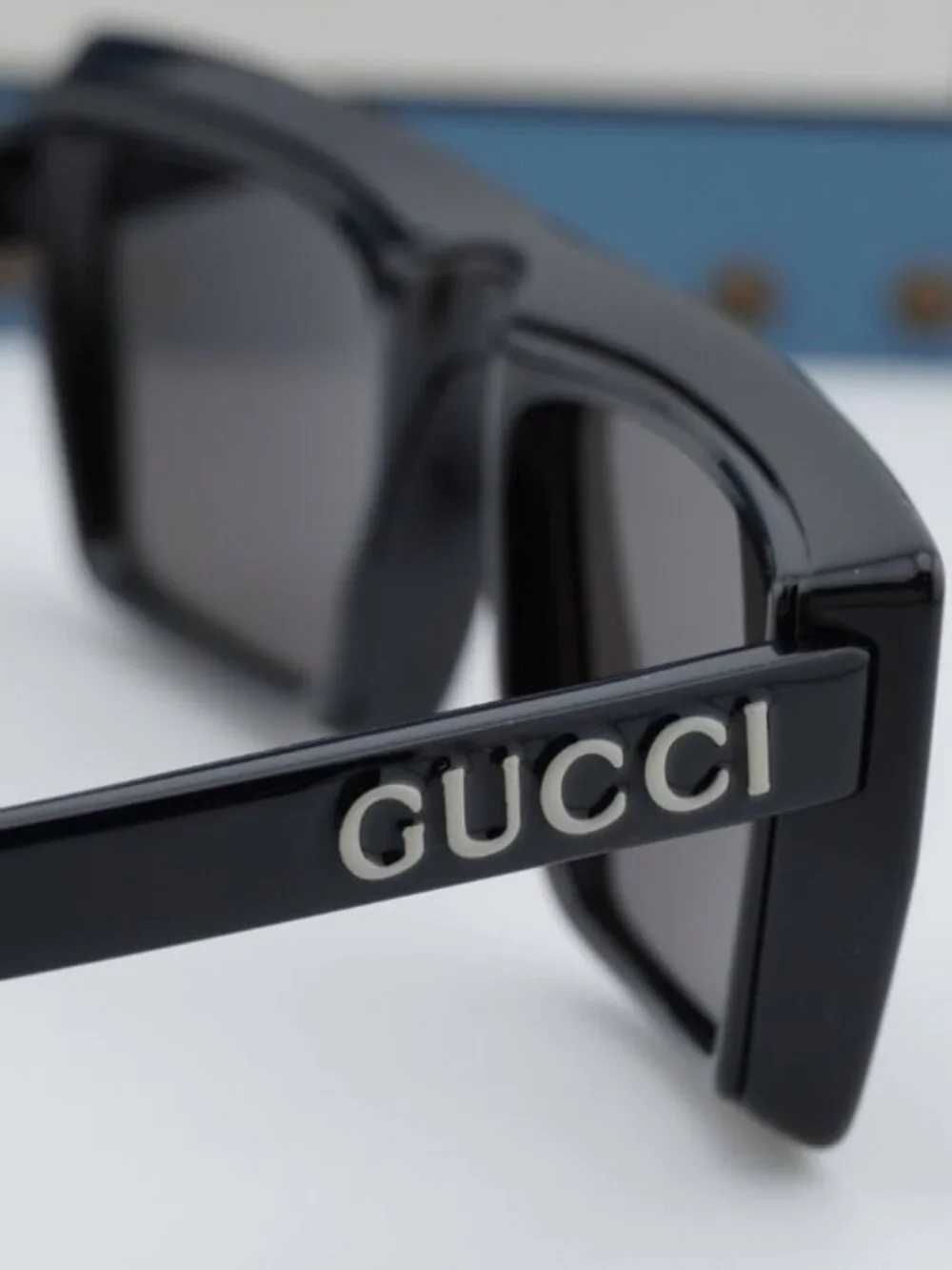 Gucci GG1723S 001 Square Sunglasses - Black / Grey